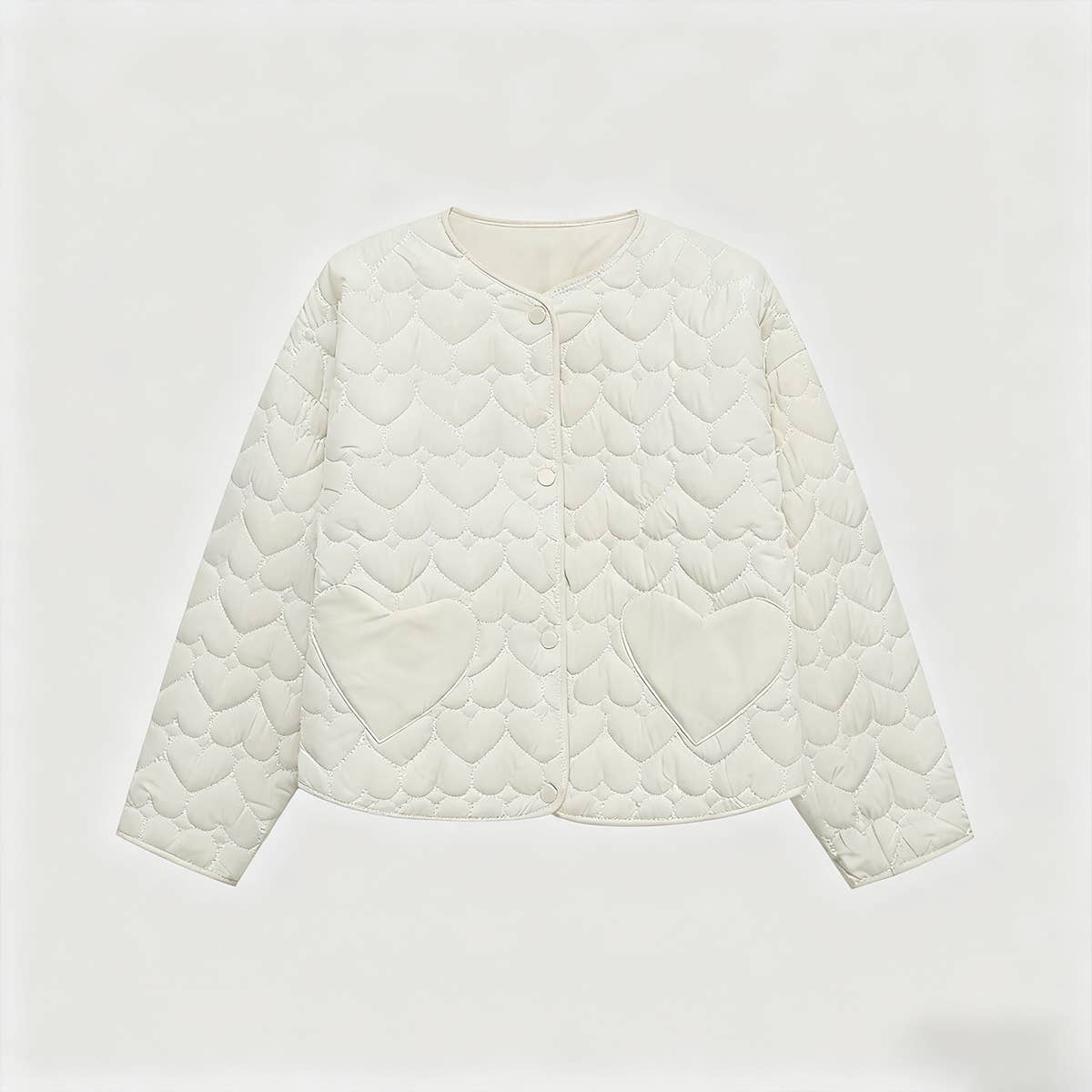 Thin diamond lattice cotton-padded clothes