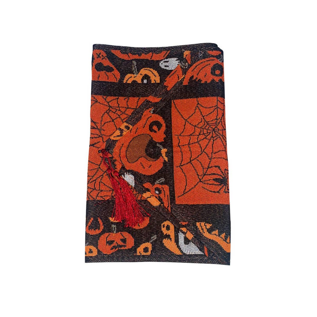 HALLOWEEN DECORATIONS KNITTED TABLE RUNNER