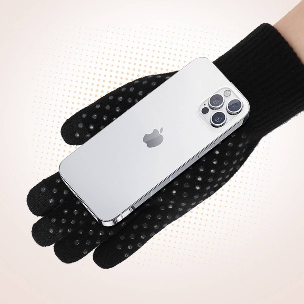 OUTDOOR WINTER KNITTED WARM TOUCH SCREEN GLOVES_CWAG0413