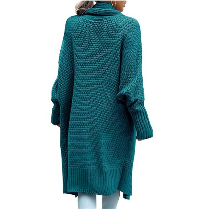 LONG CARDIGAN BATSLEEVE SWEATER COAT