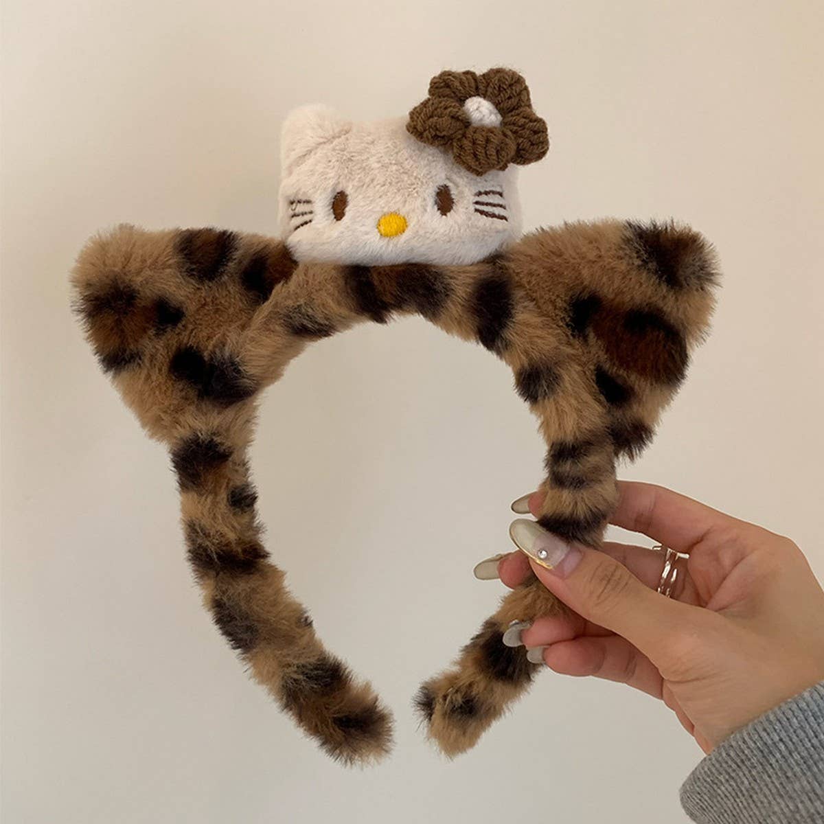 SWEET AND COOL LEOPARD PRINT HEADBAND HAIRPIN