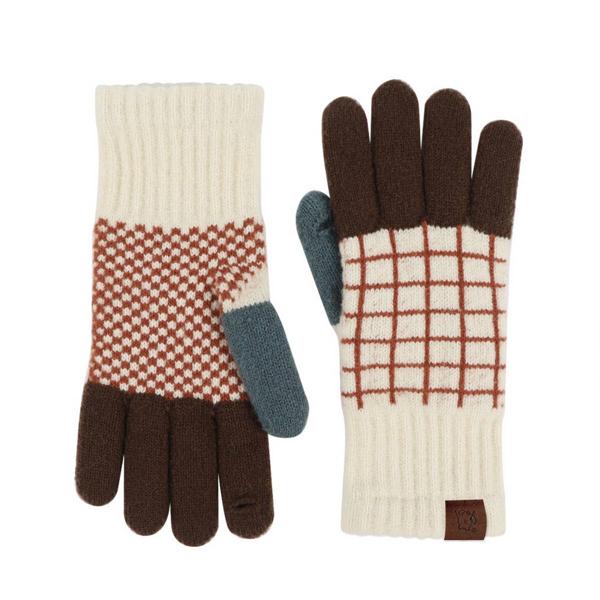 Self-Heating Knit Gloves ? Cute & Warm Design_CWAG0373