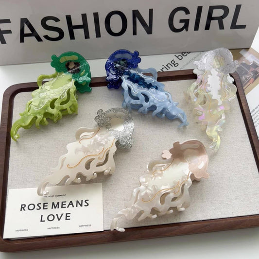 New Jellyfish Acetate Cartoon Hair Clip£ßCWAHA5716