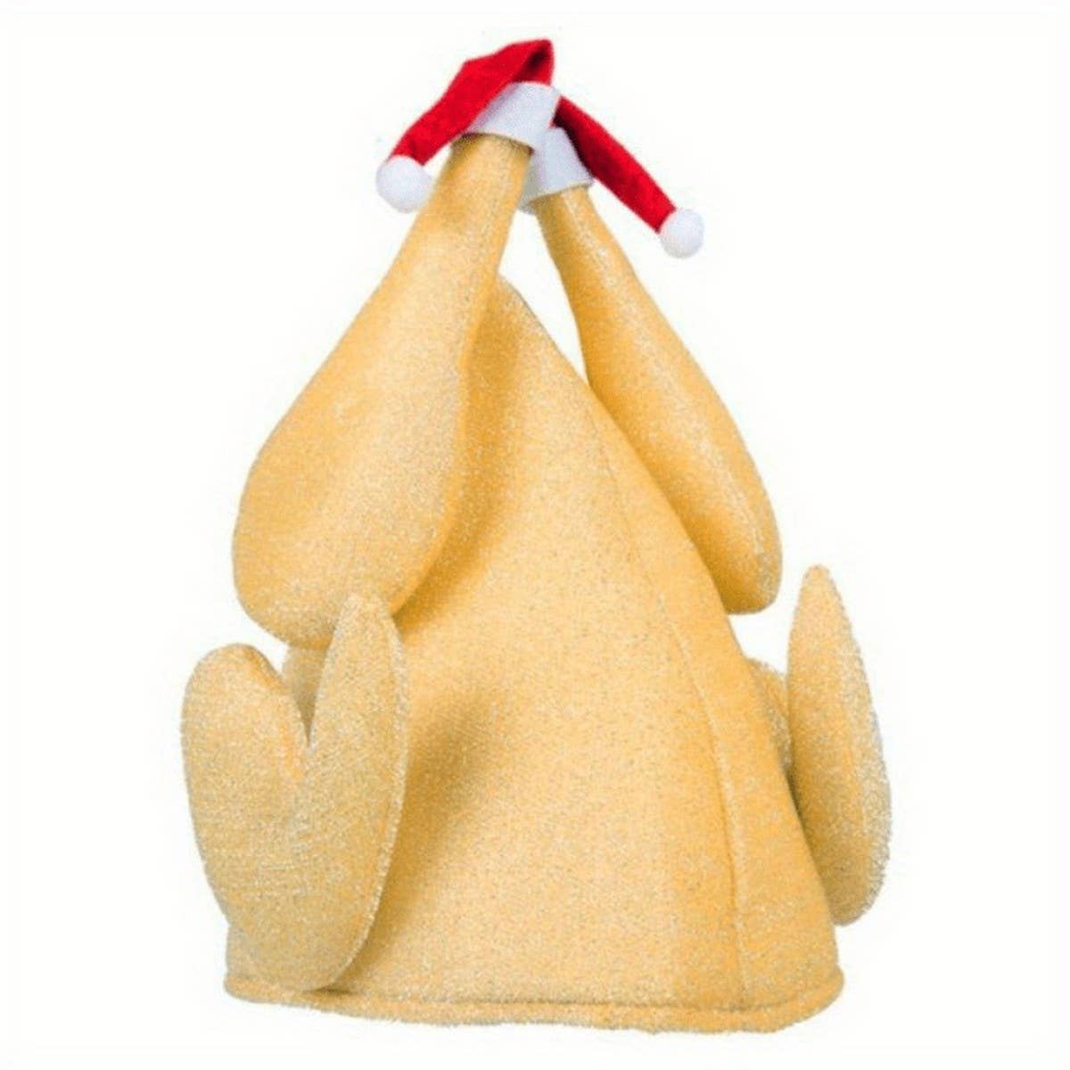 CWAH4049_THANKSGIVING ATMOSPHERE CHICKEN LEG HAT