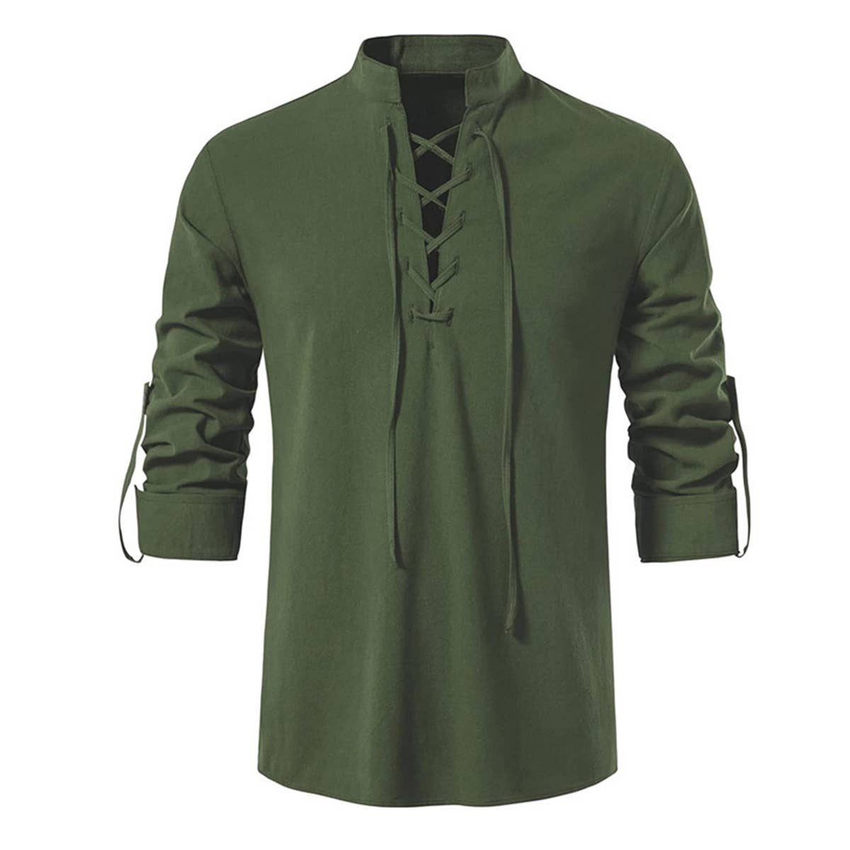 HALLOWEEN COS MEDIEVAL WIZARD LONG SLEEVE SHIRT