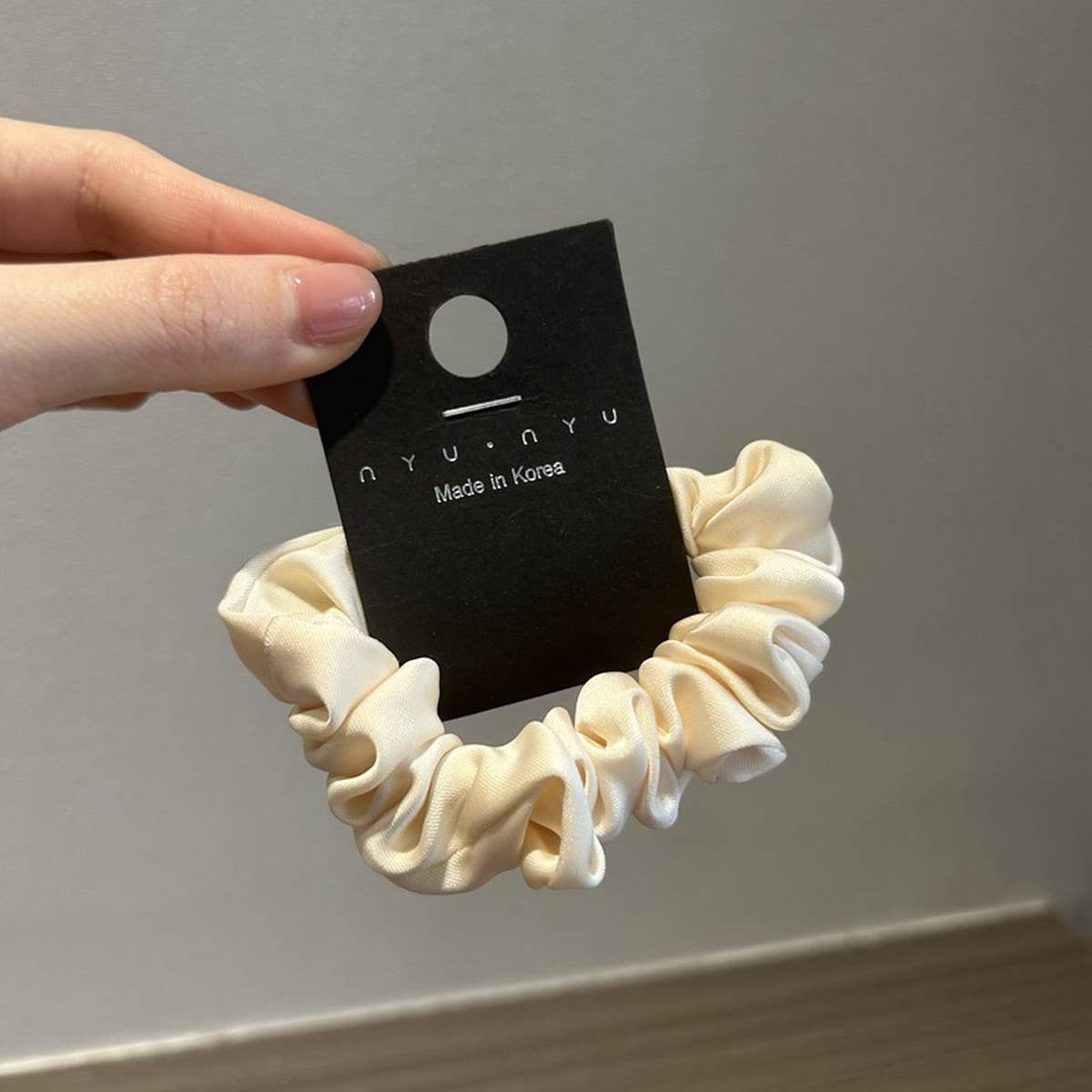 SIMPLE SOLID COLOR FRENCH SCRUNCHIE_CWAHA1719