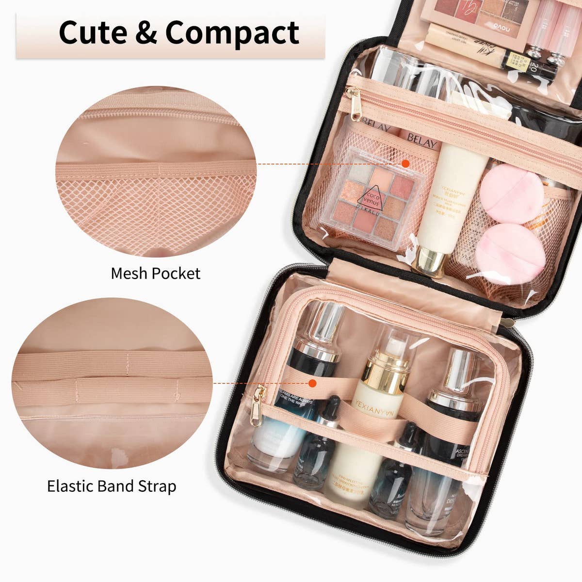 HANGING TRAVEL TOILETRY BAG COSMETIC BAG_CWAB2366