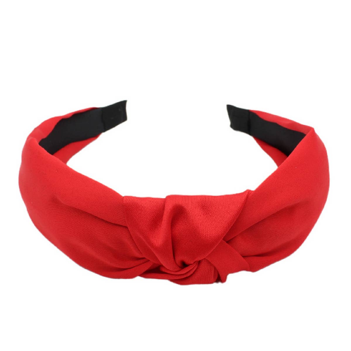 SOLID COLOR CROSS KNOT HEADBAND_CWAHA1668
