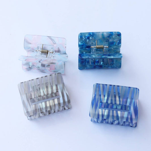 Mini Square Hair Claw 5cm, Fresh INS Style Clip