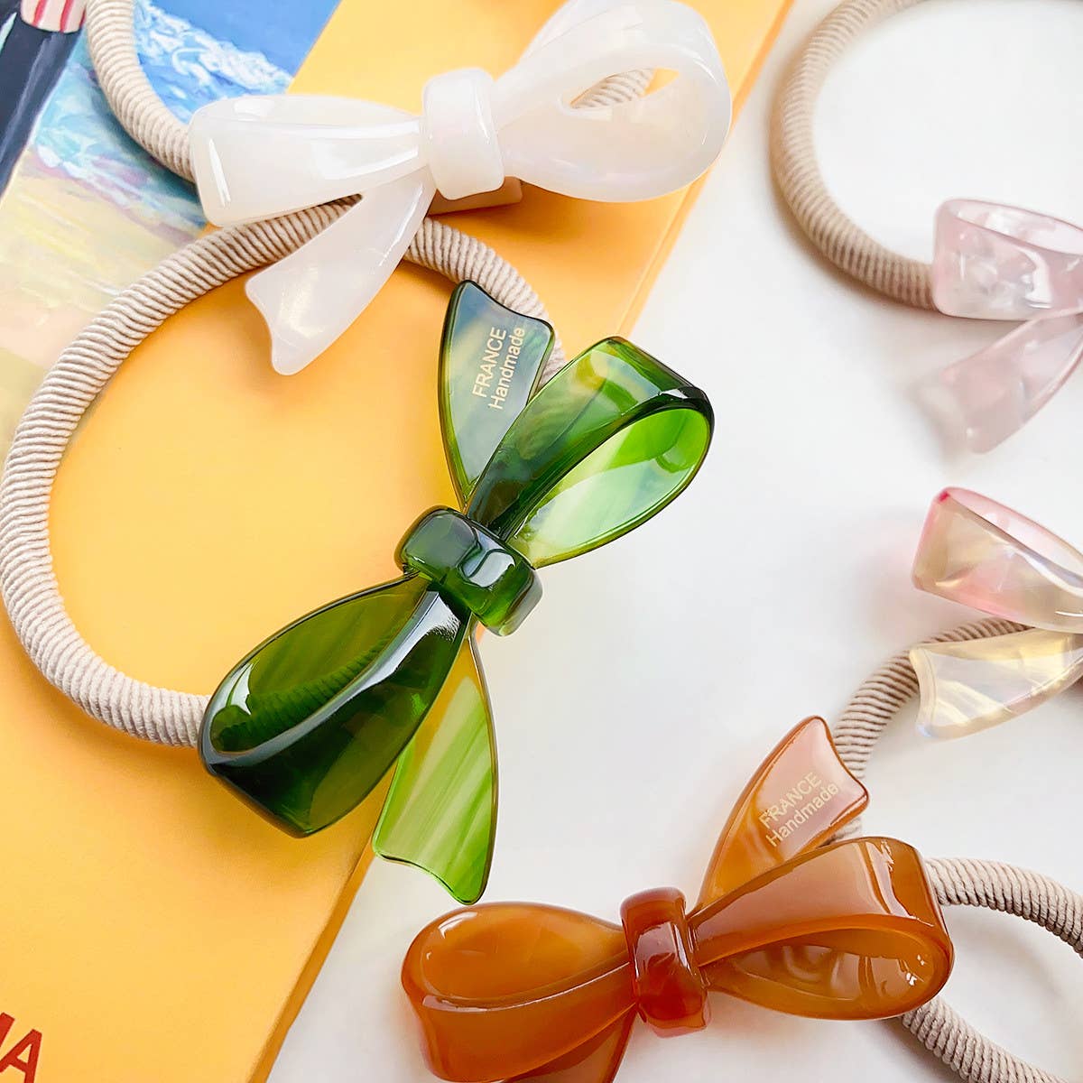 NEW THREE-DIMENSIONAL BOW HAIR TIE_CWAHA0804