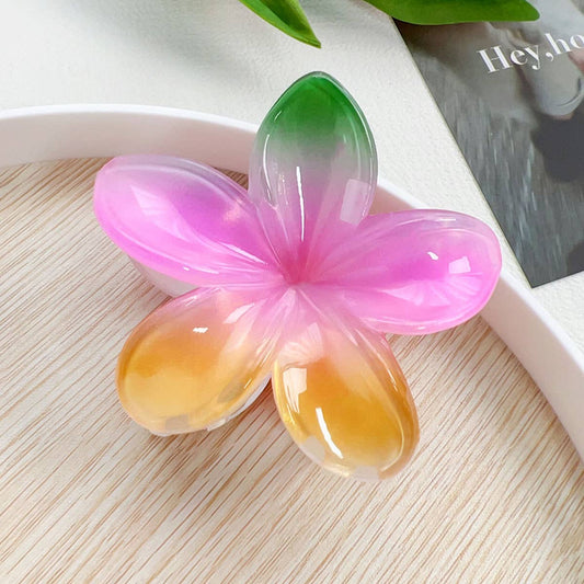 Colorful high-end floral hairpin clipper