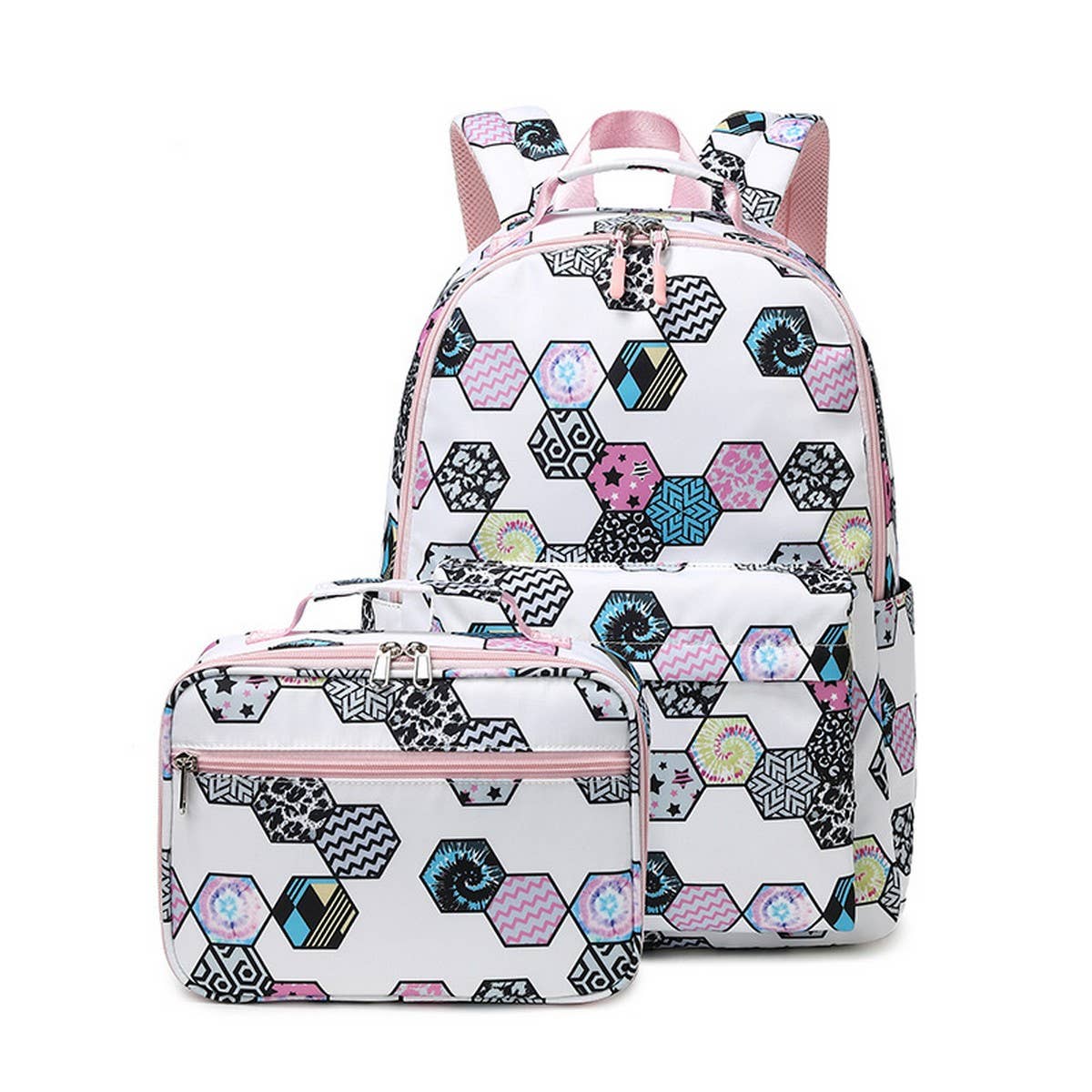 2-Piece Waterproof Backpacks for School Girls_CWAB5502