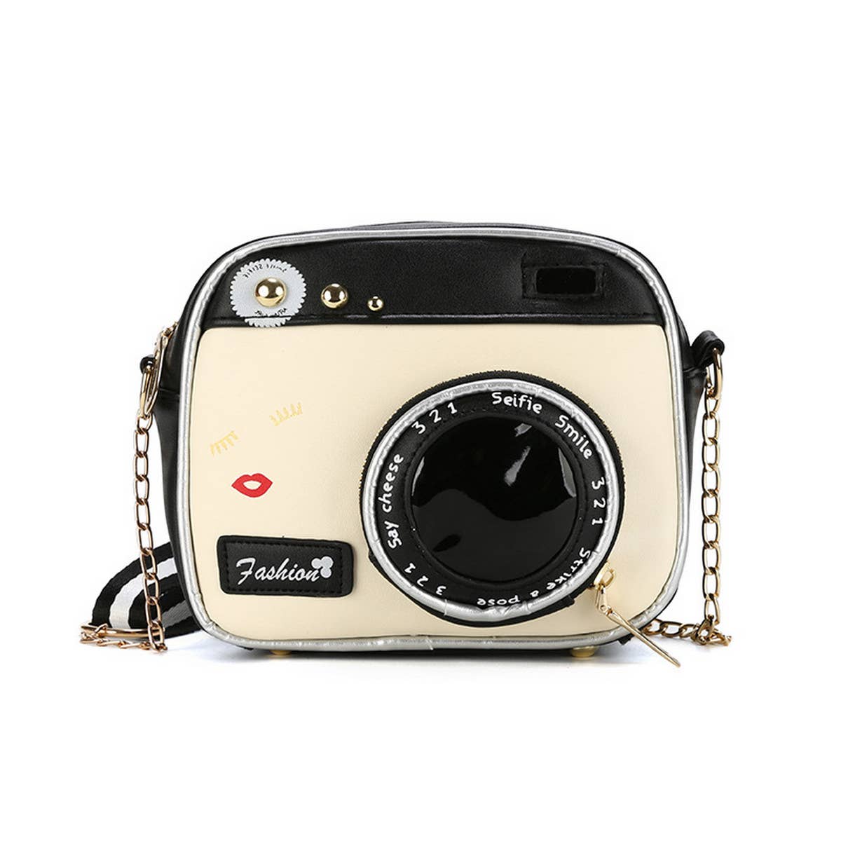 CAMERA-SHAPED SHOULDER BAG_CWAB1001