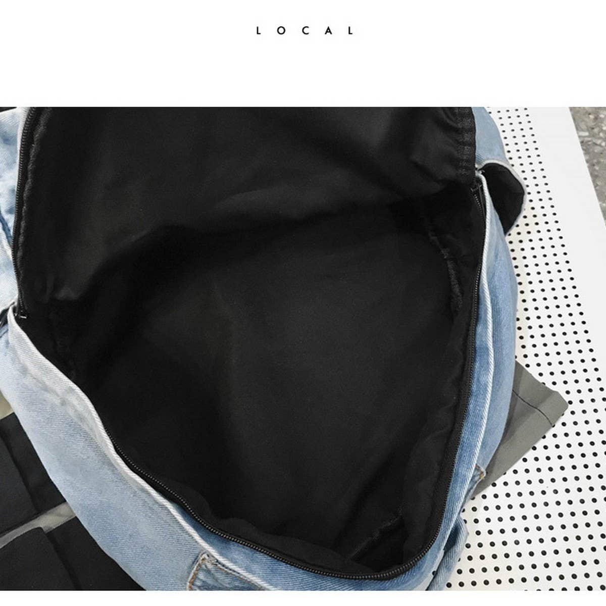 VERSATILE CANVAS BACKPACK LEISURE SHOULDER BAG_CWAB2213