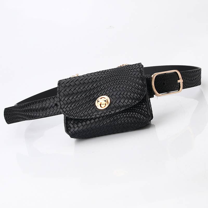 Trendy versatile chain waist bag is detachable