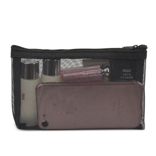 FASHION PORTABLE TRANSPARENT GAUZE COSMETIC BAG_CWAB1091