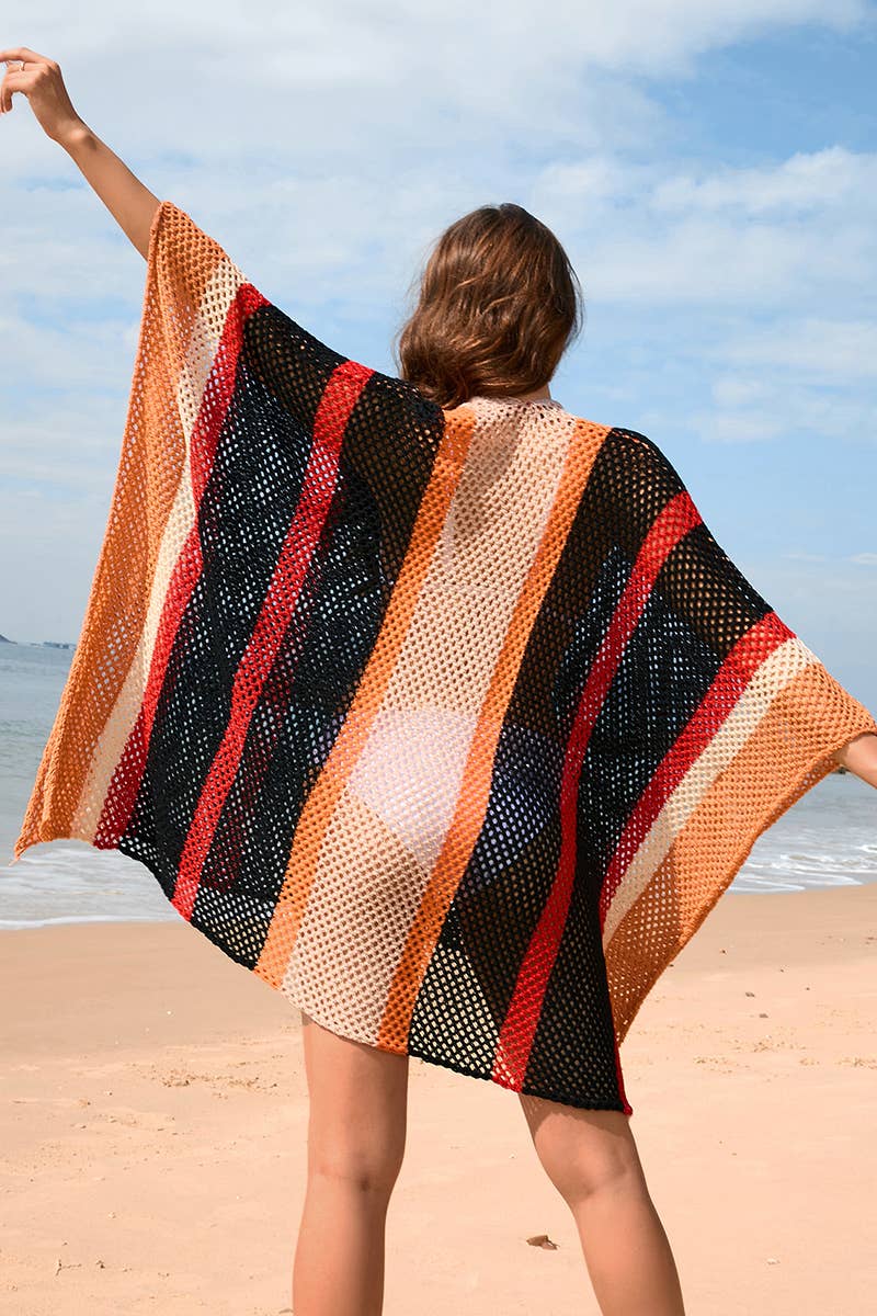 PLUS SIZE BIKINI SMOCK BEACH DRESS_CWDSD2612