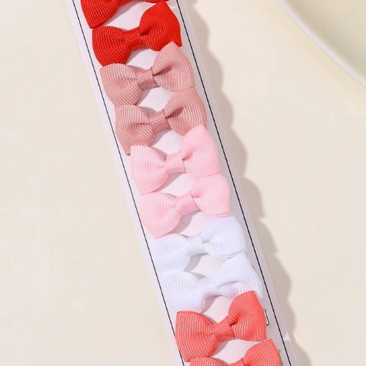 Kids Bow Hair Clips with Neck Bow Design