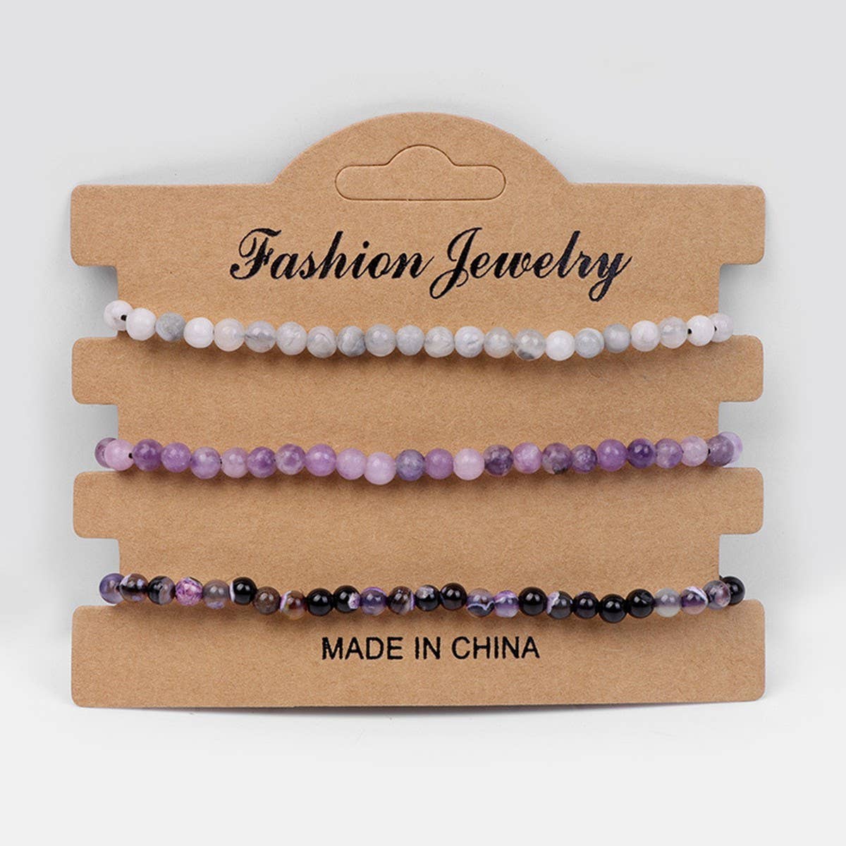 CWAJE4236_NATURAL STONE HIGH-GRADE CARDBOARD WOVEN BRACELET