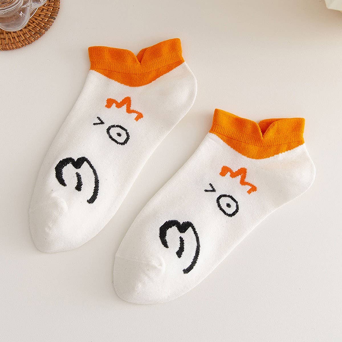 CUTE CARTOON PURE COTTON SOCKS WITH ALL SEASONS