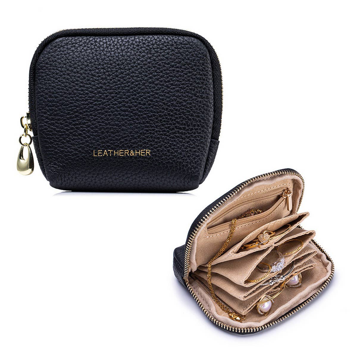 Portable Leather Jewelry Box for Women_CUAB00362