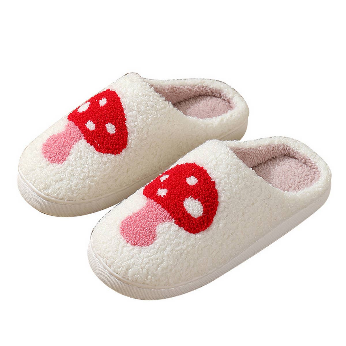 CARTOON MUSHROOM PATTERN COTTON SLIPPERS_CWSHS0277