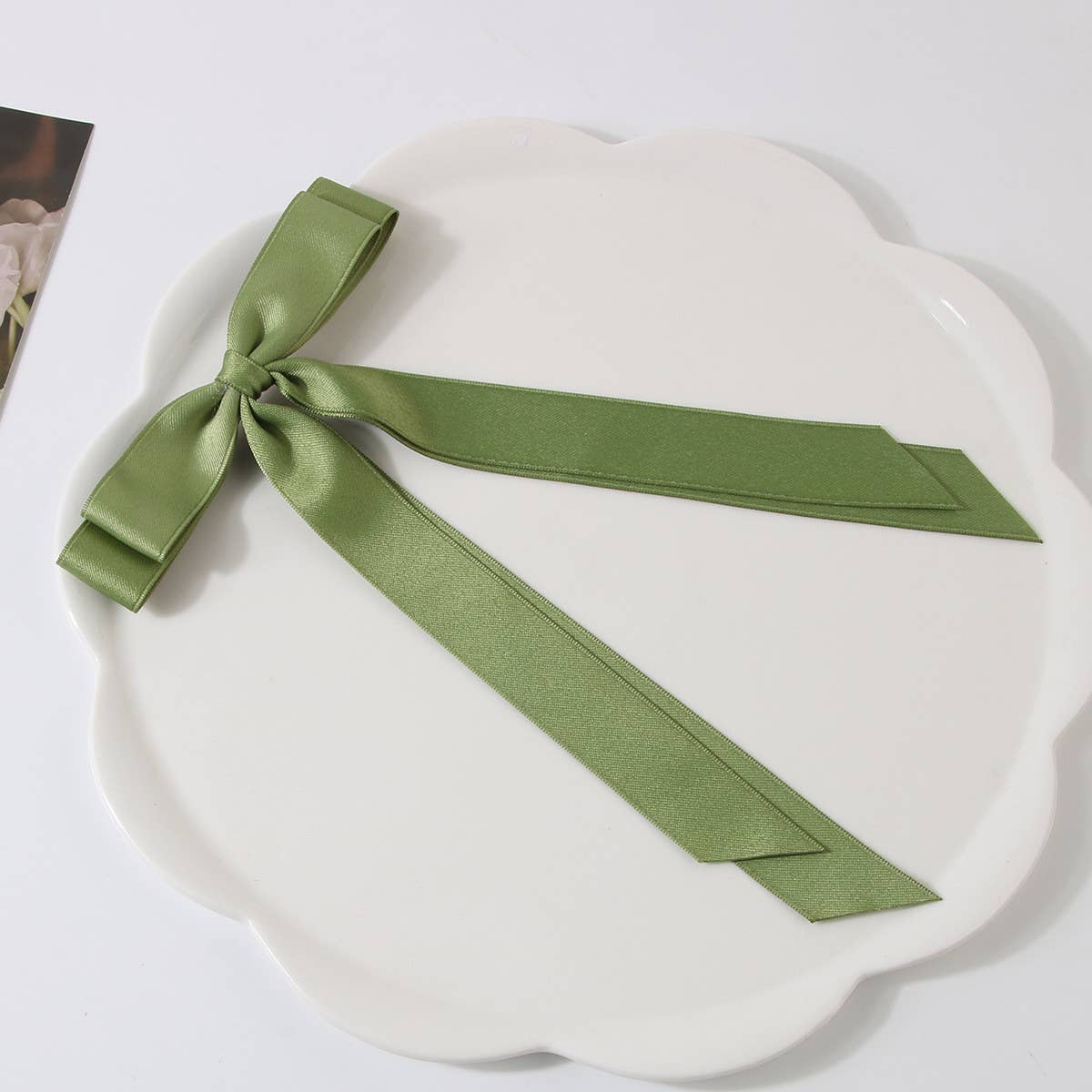 DOUBLE-LAYERED BOW HAIR CLIP_CWAHA1047