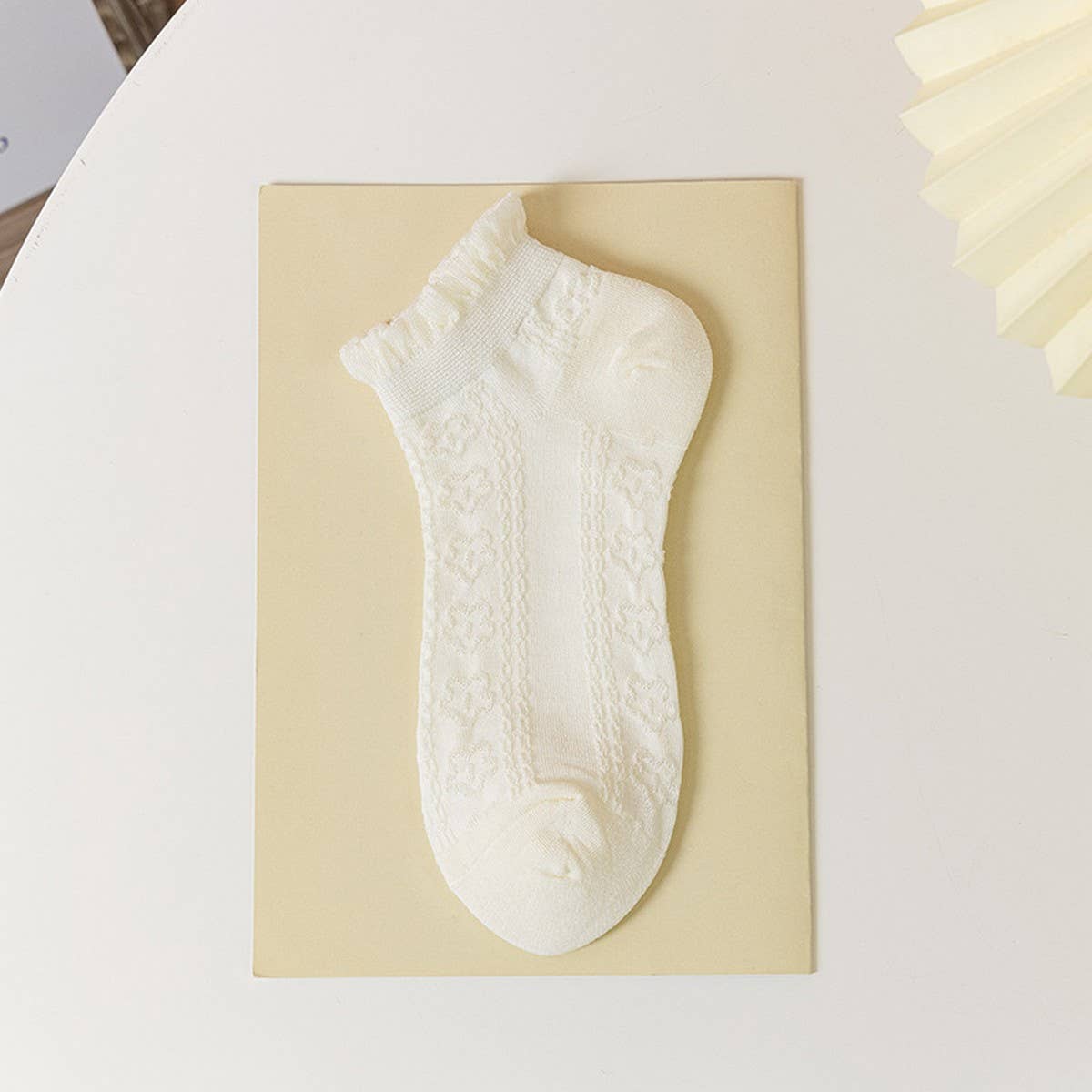 MESH BOAT SOCKS SIMPLE SOLID COLOR GLAS FIBER SOCKS