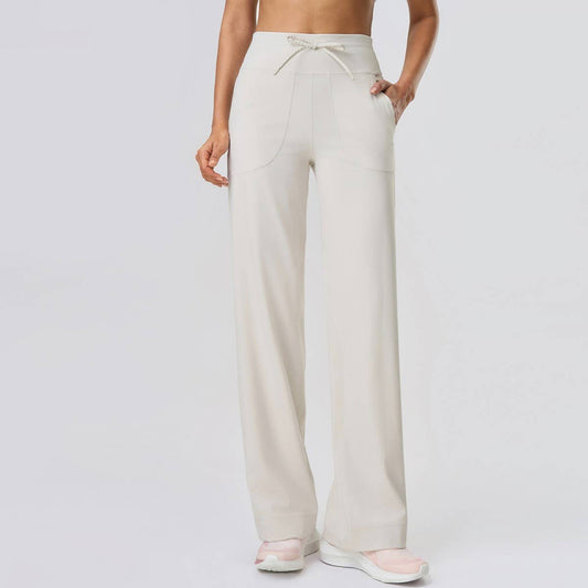 Zero Feel Wide-Leg Yoga Pants with Pockets_CWMM8402