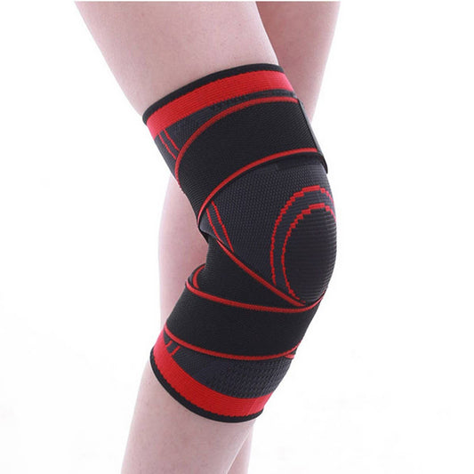 Summer Breathable Knit Compression Knee Sleeve_CWMM7892