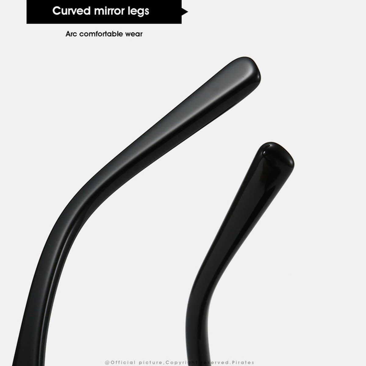 T-SHAPED SUNGLASSES RETRO LARGE FRAME SUNGLASSES