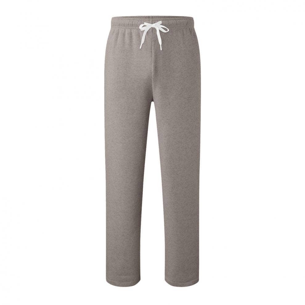 Side pocket straight-leg thickened sweatpants