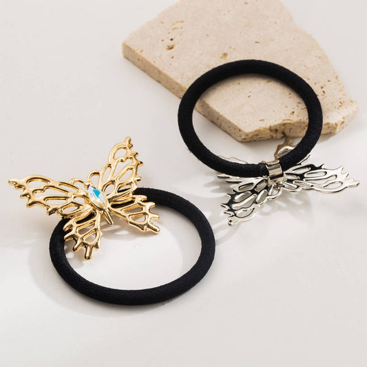 Stylish Metal Bow Hair Tie ??Sweet & Elegant_CWAHA6191