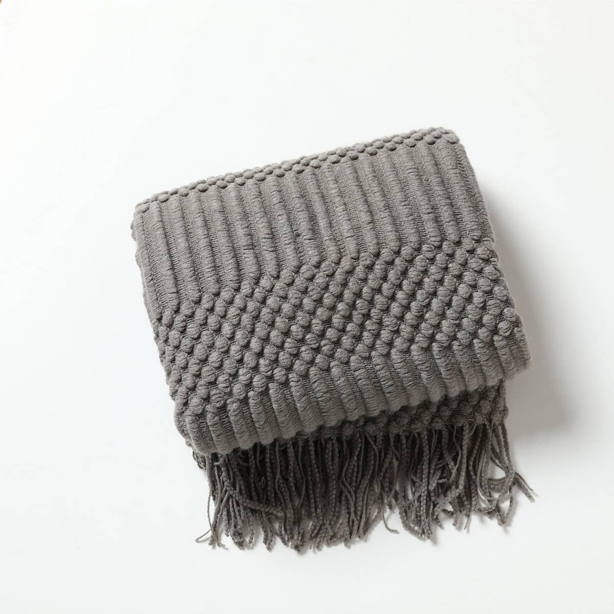 DOUDOU BLANKET FRINGED SHAWL BLANKET