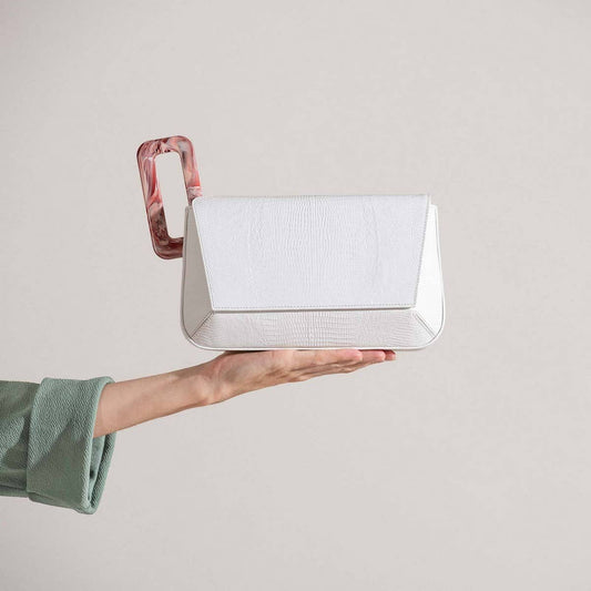 GEOMETRIC SPLICING SMALL SQUARE BAG SHOULDER BAG_CWAB1935