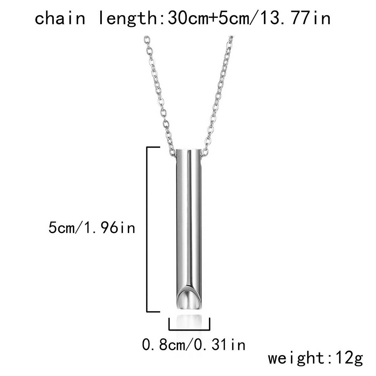 ALL-MATCH FASHIONABLE WHISTLE NECKLACE_CWAJE2433