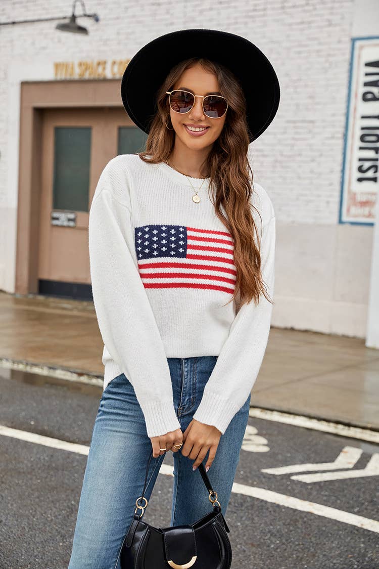 FLAG EASTER INDEPENDENCE DAY FASHION SWEATER
