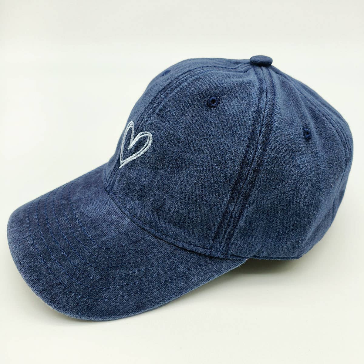 Spring Summer Wash Heart Baseball Cap, Sun Hat CWAH0012
