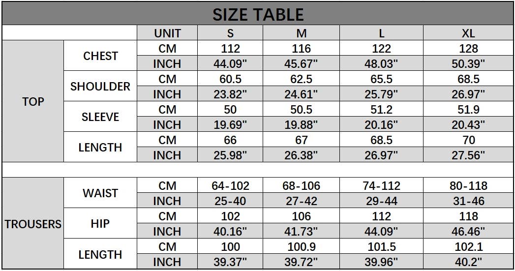 WAFFLE TWO-PIECE LONG SLEEVED PANTS