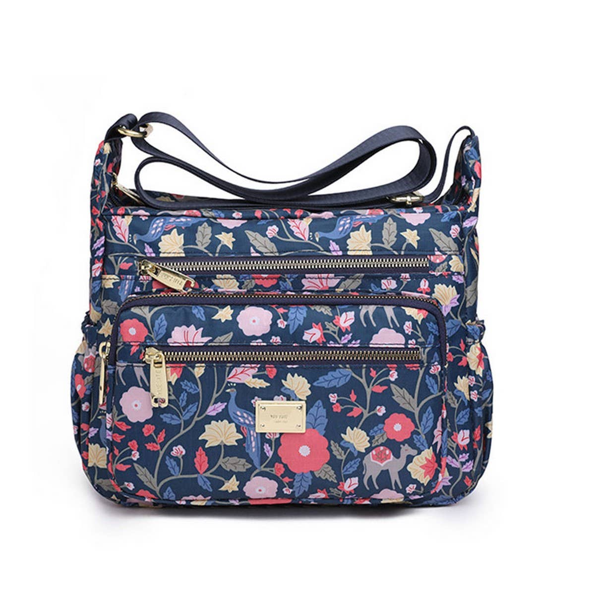 FASHION PRINTED NYLON SHOULDER CROSSBODY BAG_CWAB3526