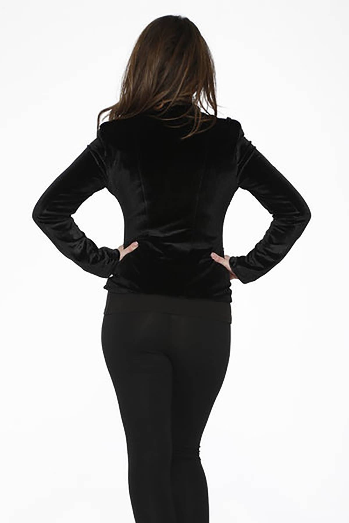 SLIM-FIT LAPEL ZIP-UP JACKET IN CANARY JACKET