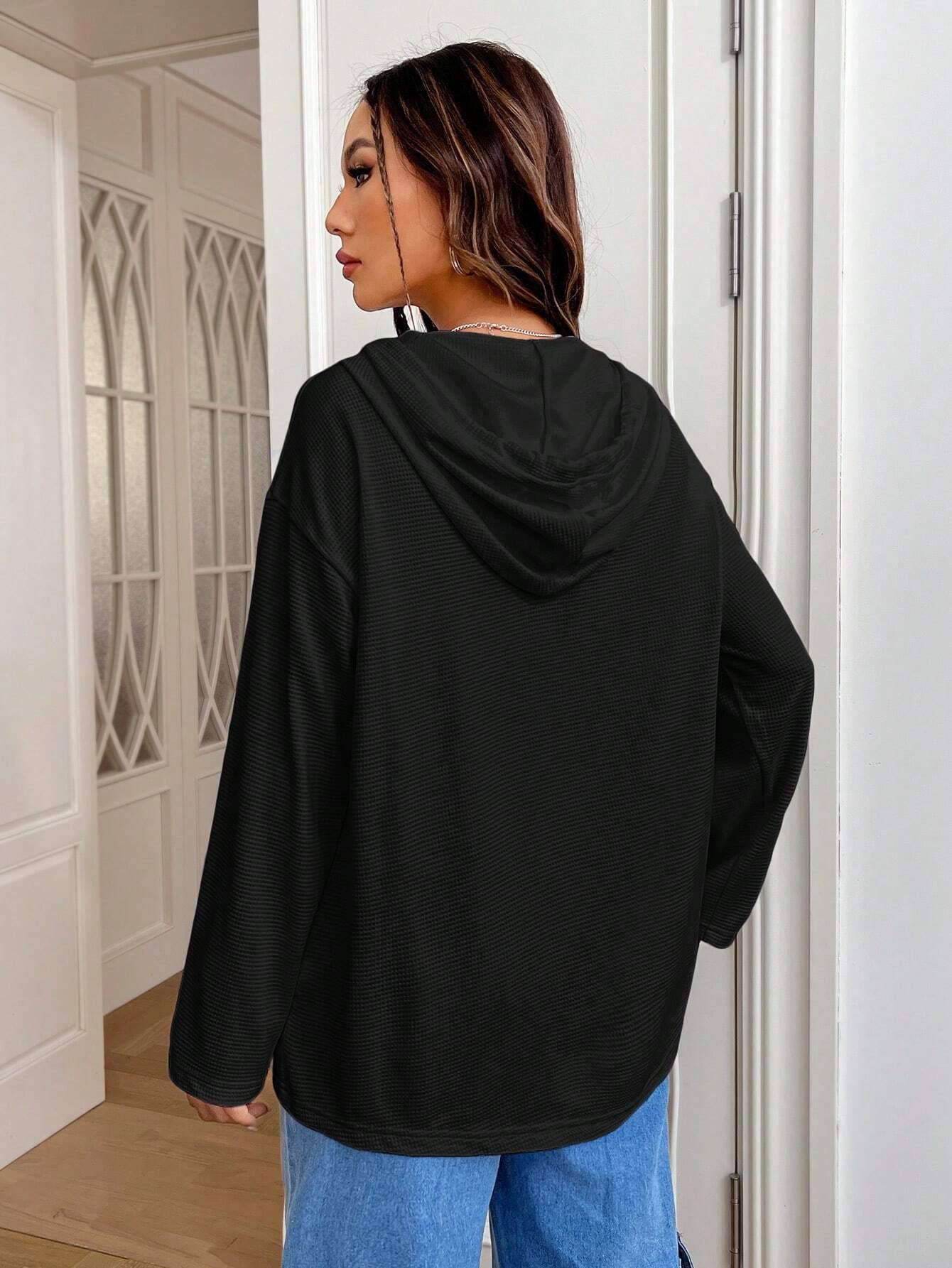 ALL-IN-ONE LONG-SLEEVED HOODED TOP FOR SLIMMING