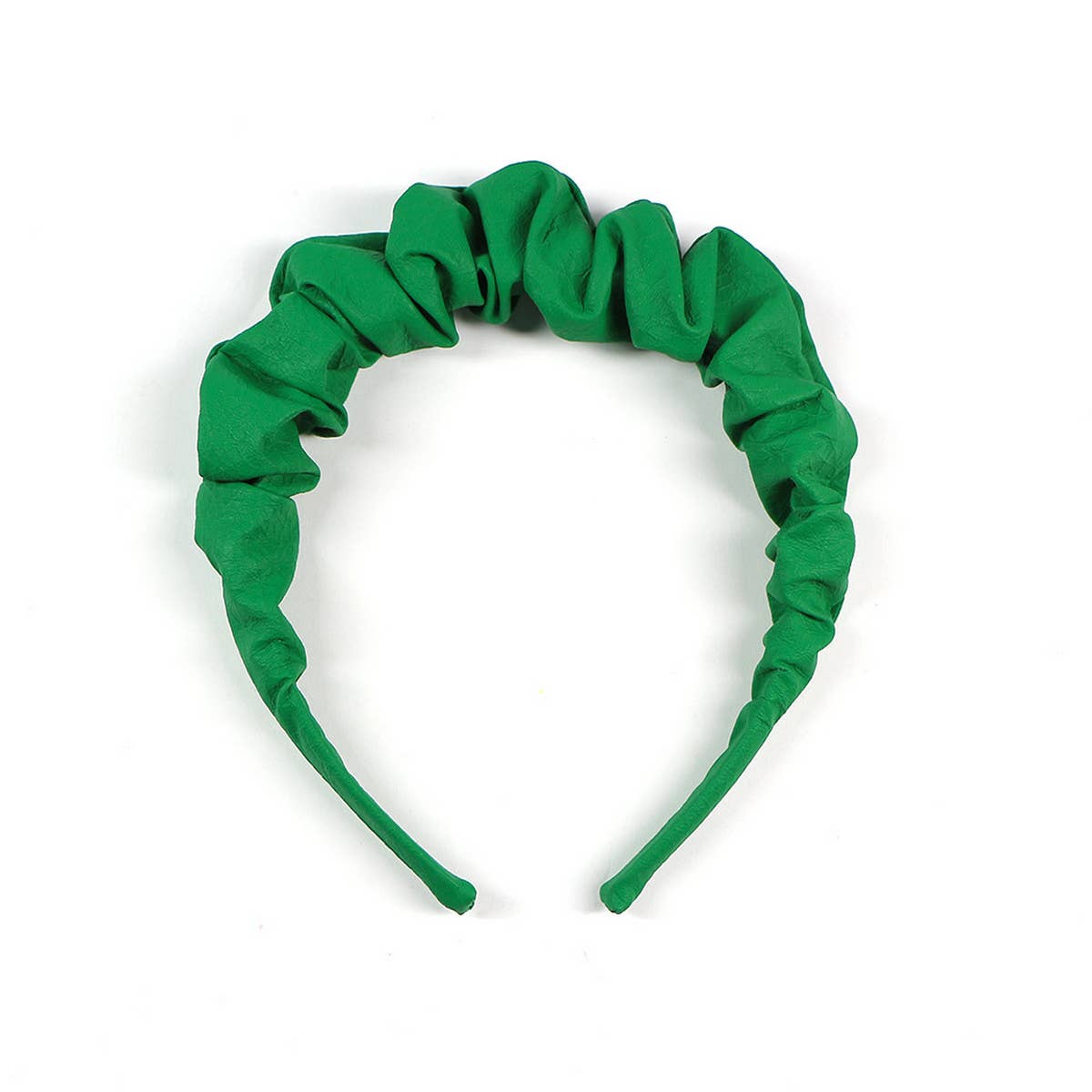 SIMPLE PLEATED SOLID COLOR HEADBAND_CWAHA0976