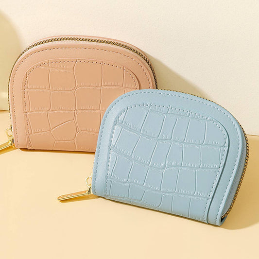 LARGE CAPACITY MULTI SLOT ZIPPERED WALLET CARD BAG_CWAB1621