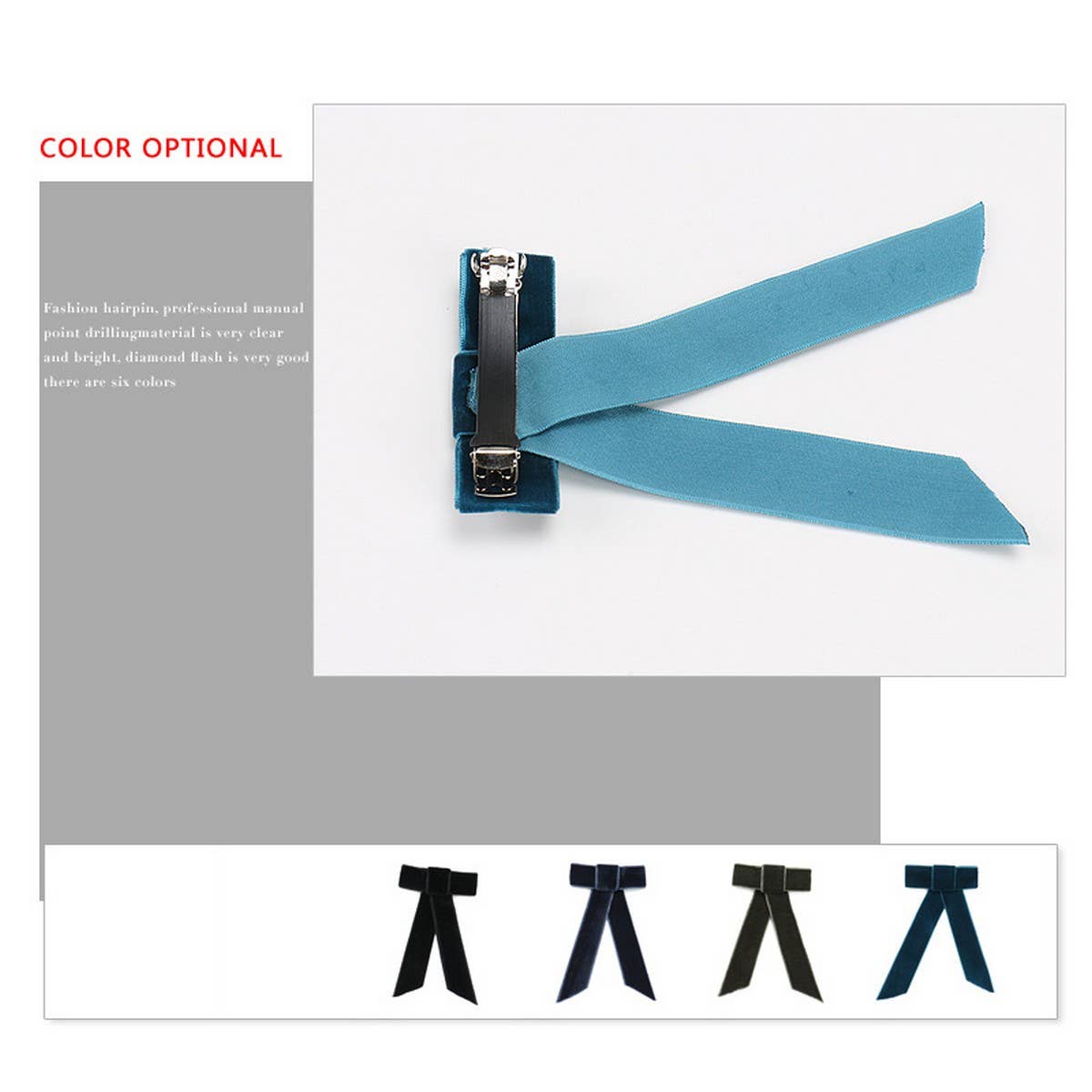 HAIRBAND FABRIC BOW HAIRPIN HAIR ACCESSORIES