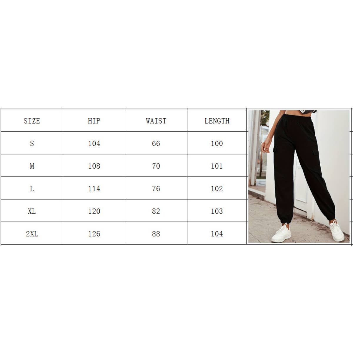 SPORT SOLID COLOR HIGH-WAISTED POCKET LEG PANTS