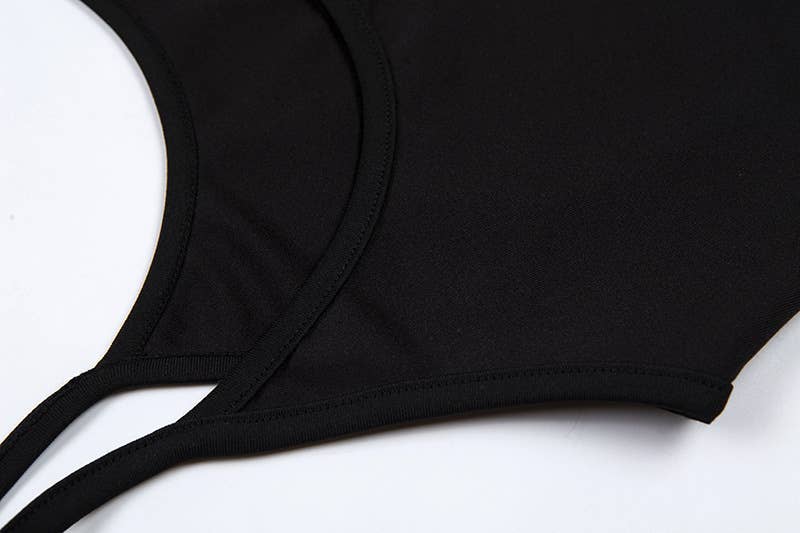 Sexy Bodycon Lift-Up Cami Romper