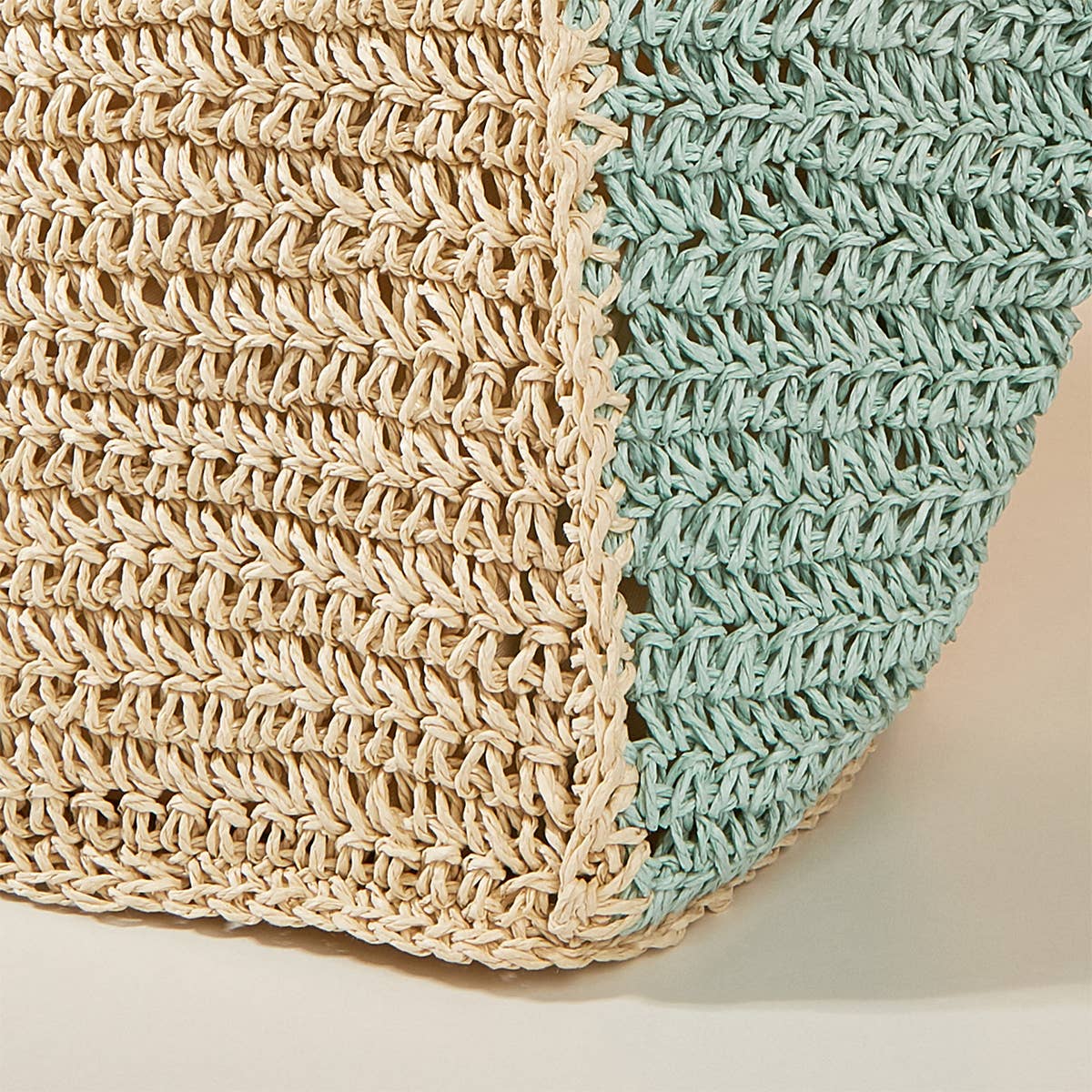 WOMEN HANDMADE WOVEN SHOULDER CROSSBODY TOTE BAG_CWAB0819