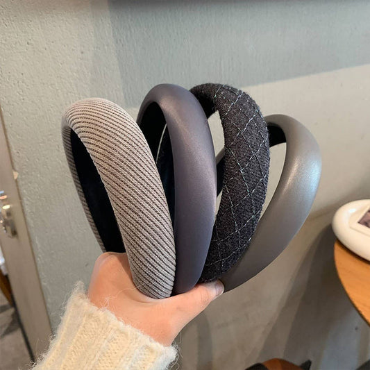 DARK GREY HIGH TOP HEADBAND