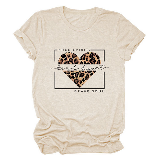 Fresh New Women's Casual Short Sleeve Tee